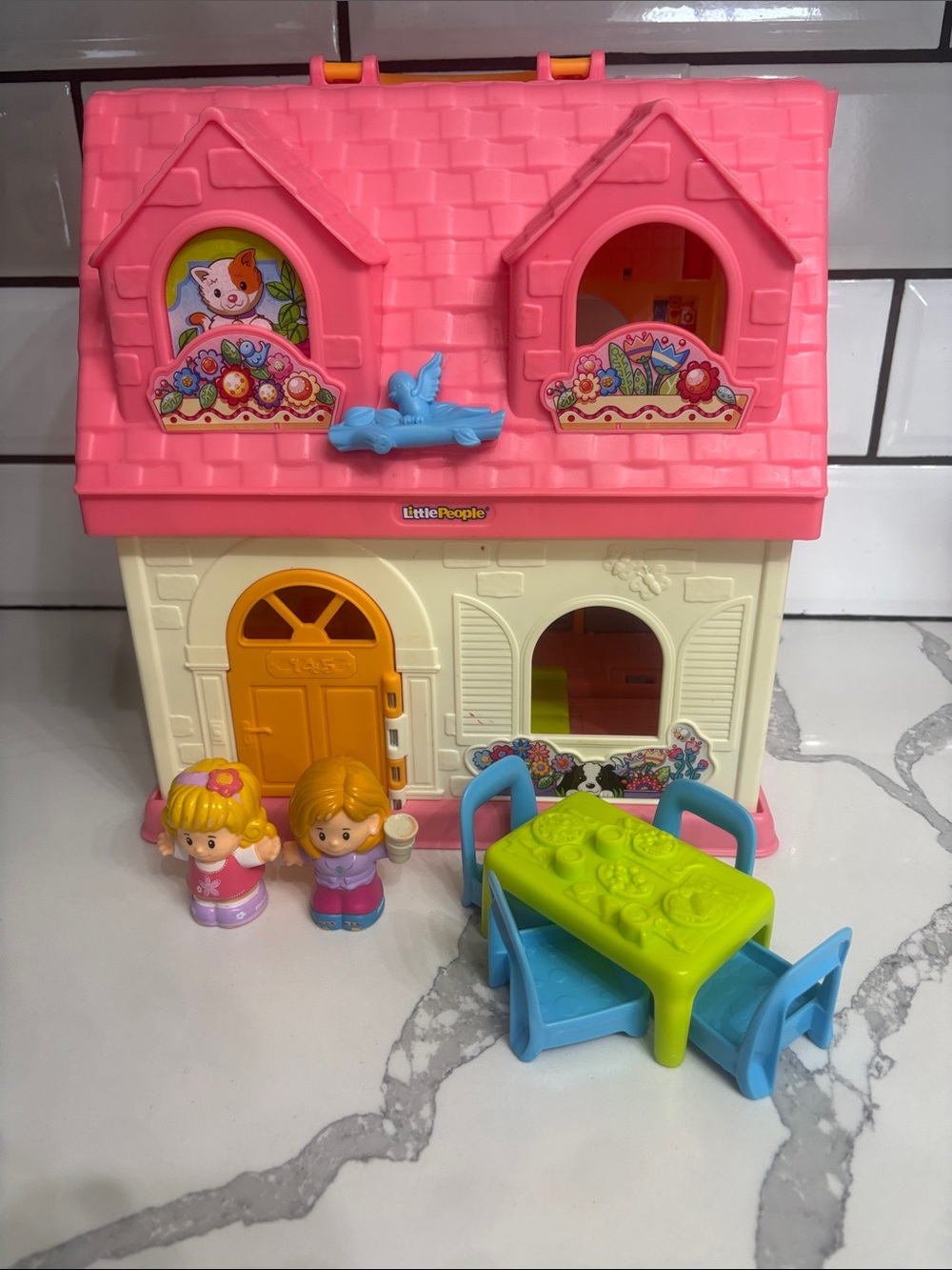 Little People Pink House 2015